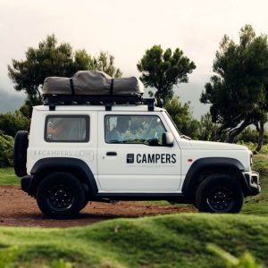 Suzuki Jimny with Tent